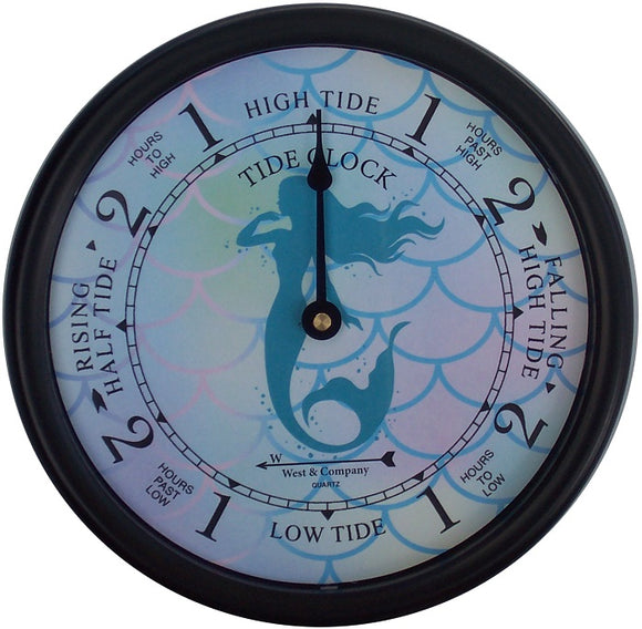 Black Tide Clock with Mystic Mermaid dial
